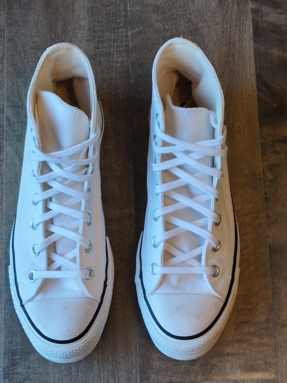 Converse Womens Chuck Taylor All Star Lift 560846F White Size 8 - Picture 5 of 10
